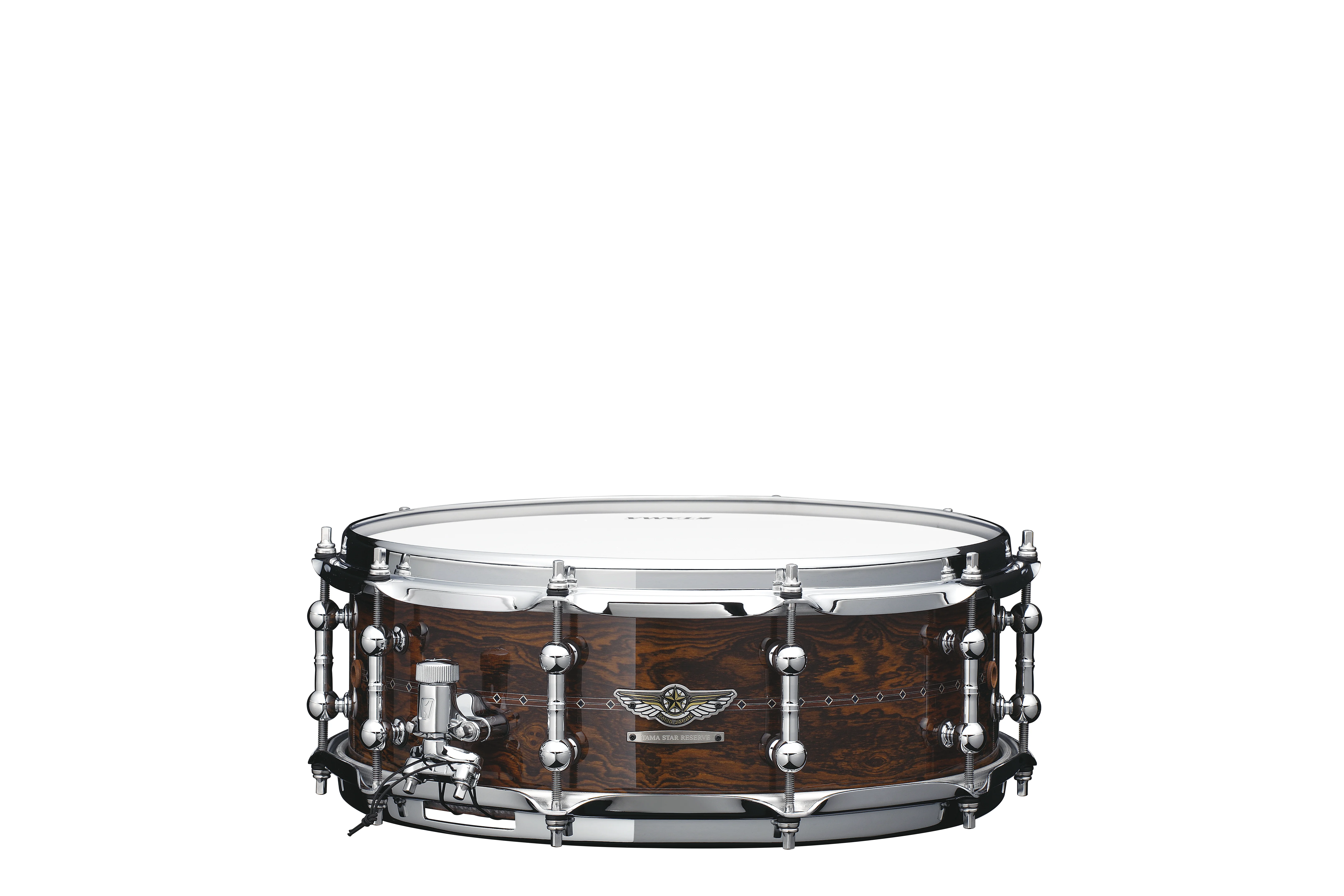 Limited Star Reserve Bubinga/Walnut Snaredrum 14" x 5"